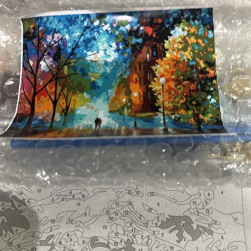 2 paint by number canvas painting NEW - Picture 2 of 3